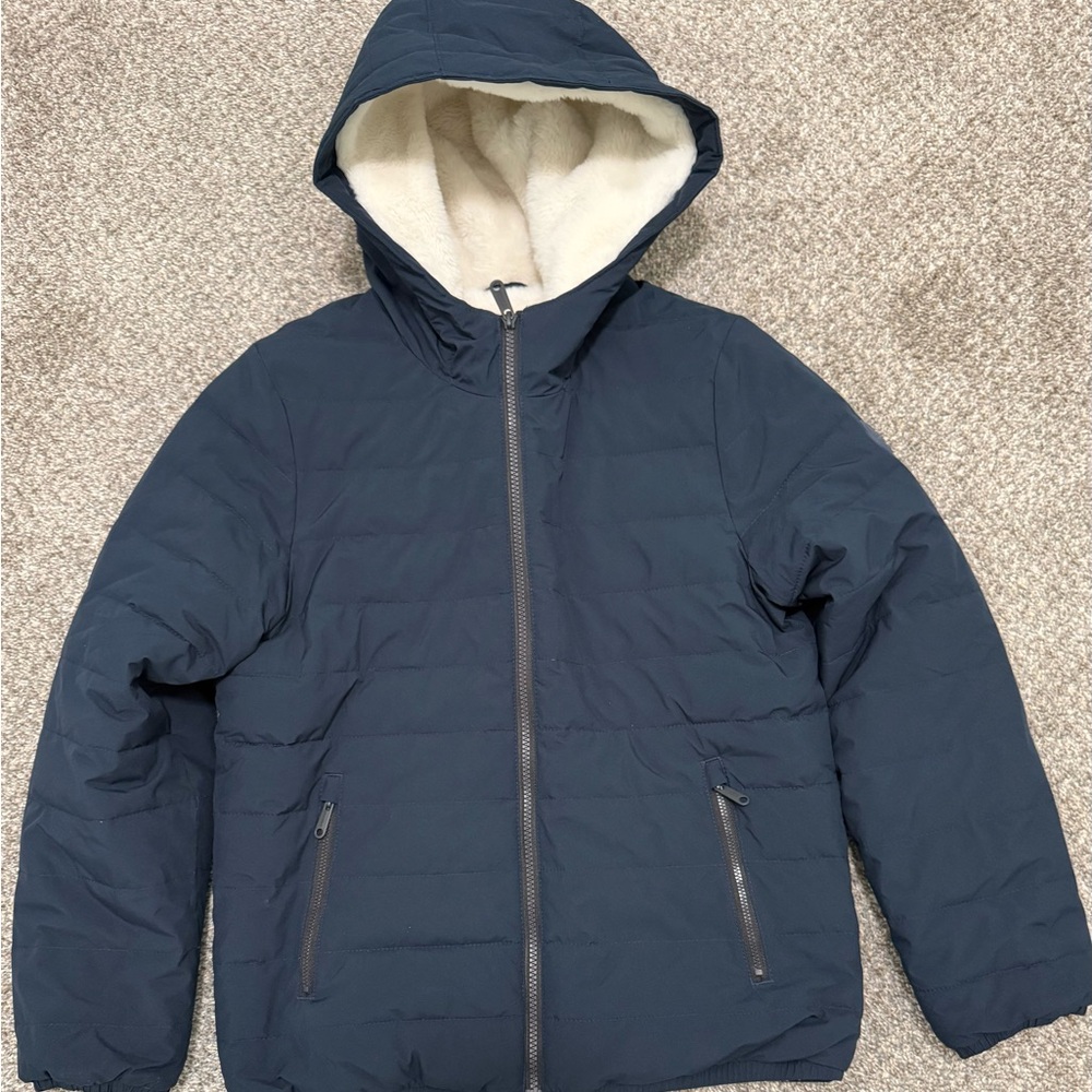 Abercrombie Kids Navy Puffer Jacket